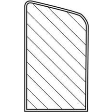 Billig Gulv- & Fodlister Moland fodliste i ubehandlet ask med kerne 15 x 27 mm