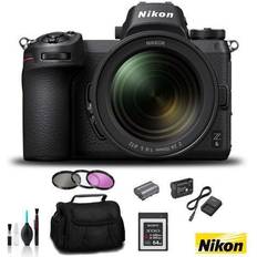 Nikon Full Frame (35mm) Appareils Photo Sans Miroir Nikon Z 6 Mirrorless FX-Format Digital Camera with 24-70mm Lens Bundle 64GB Memory Card EN-EL15 Li-on Battery External Rapid Charger