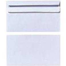 Bianco Buste per Inviti Herlitz 00764787, DL (110 x 220 mm) Hvid, Papir, 100 stk