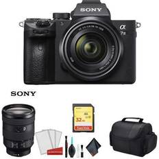 Digital Cameras Sony Alpha a7 III Full Frame Mirrorless Digital Camera with 28-70mm Lens with FE 24-105mm f/4G OSS Lens & More Bundle Kit