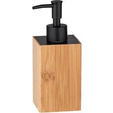 Wenko Distributeur De Savon En Bambou "Padua" Beige" 210 ml