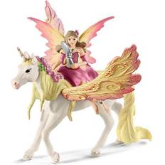 Animal Figuras de Juguete Schleich Fairy Feya with Pegasus Unicorn 70568