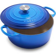 Le creuset gryta gjutjärn 26 Le Creuset Signature Round Dutch med lock