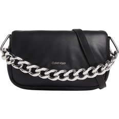 Calvin klein black crossbody Calvin Klein Small black crossbody bag with chain strap, Black