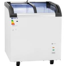 Congelatori a Pozzo Royal Catering RCFZ-180G 180 L Porte In Vetro