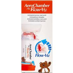 Flow vu Aerochamber Plus Flow-vu Andningsbehållare Med Mask, Liten 0-18 Månader (Orange) 1 Styck