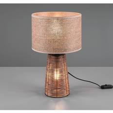 Rattan Bordlamper Trio Lighting Straw Bordlampe