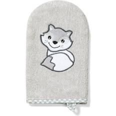 BabyOno Facecloth Bamboo washcloth Grey 1 pc