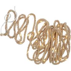 Brown String Lights & Light Strips Edm 5m Natural Rope String Light