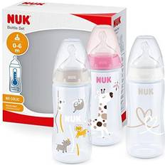 Weiß Flaschenfütterungssets Nuk First Choice+ Babyflasche Set 300 ml