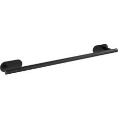 Wenko Turbo-Loc Edelstahl Badetuchstange Uno Orea Black Matt 60 x 4.5 x 7 cm
