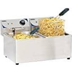 Friggitrici Casselin Friggitrice Elettrica Professionale 2x8l CFE82