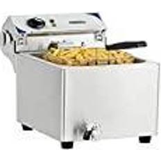 Friteuses Casselin Friteuse électrique 7l 2800w Avec Vanne de Vidange CFEV7