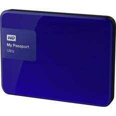 3tb external hard drive WD 3TB Blue My Passport Ultra Portable External Hard Drive USB 3.0 WDBBKD0030BBL-NESN