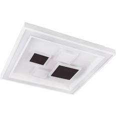 Globo Nolo LED-loftlampe, kantet, kan Loftplafond