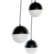 Cristal Lámparas Colgantes Dkd Home Decor De Techo Blanco Negro Metal Cristal 220 V (40 x 40 x 80 cm) Lámpara Colgante