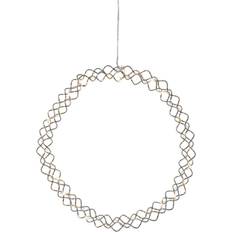 Batteridrevede - Metal Julelamper Star Trading 691-12 HOOP JULEKRANS Julelampe