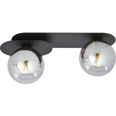 Scandinavian Choice Plaza sort/grafit Ceiling Flush Light