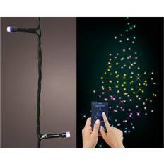 Illuminazioni Lumineo Luci Di Natale 100 LED Multicolor Controllabili Da Smartphone 990 cm Lampada Natalizia