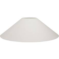 Basic flat 42 Watt & Veke Basic White Lampeskærm 42cm