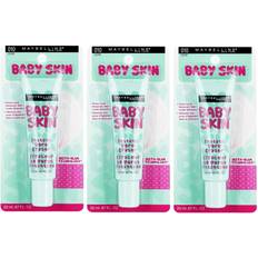 Cosmetics Maybelline Baby Skin Instant Pore Eraser Primer, Clear, 0.67 Fl Oz (Pack of 3)