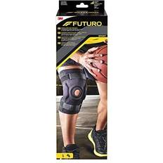 Futuro Hinged Knee Brace Dual-Pivoting Lateral Stabilizers for Rigid Support After Injury Adjustable