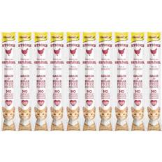 Sticks lax & öring Mjuka tuggpinnar högt köttinnehåll tillsatt socker multipack