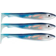 Svartzonker mcrubber Svartzonker McRubber Flash Shad 17cm (3-pack) Blue Pearl