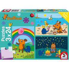 Klassische Puzzles Schmidt Spiele Die Maus 3x24 Teile