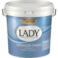 Målarfärg Jotun Snickerifärg Lady Interior Finish Träfärg Vit 2.7L