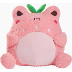 Cuddle Barn Strawberry Wawa Frog Plush