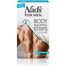 Nad's s for Men Large Hair Removal Strips for Body Waxing 20ct