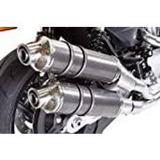 Reifen Exhaust Systems Poppy Tondo Double Slip On Muffler Xr 1200 08-12 Homologated