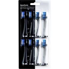 AquaSonic Duo Replacement Brush Heads 8-Pack Brush