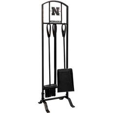 Imperial Nebraska Cornhuskers Fireplace Tool Set, Black