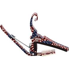 Kyser Quick-Change Capo 6-String Red/White/Blue