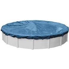 Pool Covers Robelle Super 18 ft. Round Imperial Blue Solid Above Ground Winter Pool Cover