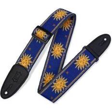 Levy's Leathers Guitar Blue MPJG-SUN-BLU Polyester Vinyl Strap