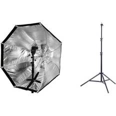 Lighting & Studio Equipment Westcott 2336 43" Apollo Orb, Fiberglass Frame W/ Heavy Duty Light Stand 7.2'