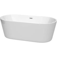 Freestanding Bathtubs Wyndham Collection Carissa (WCOBT101267) 170.18x81.28