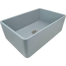 Gray Kitchen Sinks Ruvati RVL2100GR