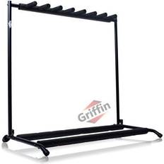 Floor Stands Griffin Seven Guitar Rack Stand Floor Storage Holder for Multiple Guitars Neck Mount Support For Electric, Acoustic Bass, Accessories