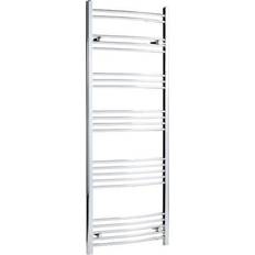 Heated Towel Rails Duratherm DuraTherm Dual Fuel Heated Towel Chrome