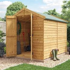 BillyOh Sheds BillyOh 8 Pressure Treated Shed - Keeper Overlap Windowless 8x8 (Building Area )