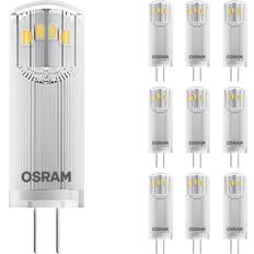 G9 Lampade LED Osram Confezione Multipack 10x Ledvance Performance LED Capsule G4 Chiara 1.8W 200lm 827 Bianco Molto Caldo Sostitutiva 20W