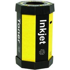 Acorn Cartridge Recycling Bin 60 BlackYellow Pack