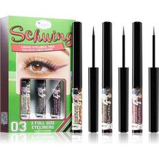 TheBalm Øjne Eyeliner & Mascara Holiday Edition Swing Trio Set Black Liquid Eyeliner 1.7 ml Brown Liquild Eyeliner 1.7 ml Purple Liquid Eyeliner 1.7 ml 1 Stk