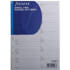 Filofax Kalenders Filofax Name Address Headed Paper, A5