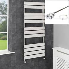 Heated Towel Rails Duratherm Dual Fuel Panel Heated Towel Chrome