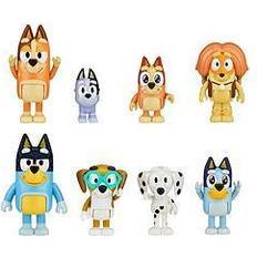 Set da gioco Bluey Bluey'S Family And Friends Figure 8-Pack